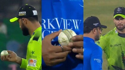 PSL മത്സരത്തിനിടെ പന്ത് ചുരണ്ടി പാക് താരങ്ങൾ; ദൃശ്യങ്ങൾ ക്യാമറയില് പതിഞ്ഞു Pakistani players tamper with the ball during a PSL match footage caught on camera | | ACTPnews