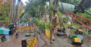 Skyride collapses at TVM amusement park; 7 injured | Kerala News in English | ACTPnews