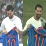Messi GOAT India Tour 2025 | രണ്ട് ഇതിഹാസങ്ങൾ ഒറ്റ ഫ്രെയ്മിൽ ! 2011 ലോകകപ്പ് ജേഴ്‌സി മെസിക്ക് സമ്മാനിച്ച് സച്ചിൻ GOAT India Tour 2025 Two legends in one frame Sachin Tendulkar presents Messi with his 2011 World Cup jersey | | ACTPnews