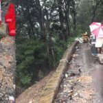 Cracks on Thamarassery Ghat raise safety concerns as rains stall NH 766 widening works | Kozhikode News | ACTPnews