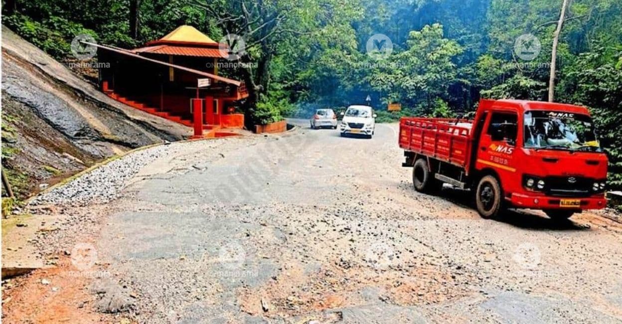 Makkoottam–Perumbadi ghat road in Kannur back in ruins months after renovation | Kerala Stories
