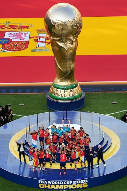 FIFA World Cup 2026 Prize Money, Spain, Argentina, Football, World Cup, Prize Money, FIFA, Noida Project, ഫിഫ ലോകകപ്പ് 2026 സമ്മാനത്തുക, സ്പെയിൻ, അർജന്റീന, ഫുട്ബോൾ, ലോകകപ്പ്, സമ്മാനത്തുക, ഫിഫ, നോയിഡ പ്രോജക്റ്റ്, Spain's FIFA World Cup 2026 prize money explained through comparisons with Indian infrastructure projects, public spending and FIFA tournament payouts, Spain's FIFA World Cup 2026 prize money explained through comparisons with Indian infrastructure projects, public spending and FIFA tournament payouts,ഇന്ത്യൻ ഇൻഫ്രാസ്ട്രക്ചർ പ്രോജക്ടുകൾ, പൊതു ചെലവുകൾ, ഫിഫ ടൂർണമെൻ്റ് പേഔട്ടുകൾ എന്നിവയുമായുള്ള താരതമ്യത്തിലൂടെ സ്പെയിനിൻ്റെ ഫിഫ ലോകകപ്പ് 2026 സമ്മാനത്തുക വിശദീകരിച്ചു, സ്പെയിനിൻ്റെ ഫിഫ ലോകകപ്പ് 2026 സമ്മാനത്തുക, ഇന്ത്യൻ ഇൻഫ്രാസ്ട്രക്ചർ പ്രോജക്ടുകൾ, പൊതു ചെലവുകൾ, ഫിഫ ടൂർണമെൻ്റ് പേഔട്ടുകൾ എന്നിവയുമായി താരതമ്യം ചെയ്തുകൊണ്ട് വിശദീകരിച്ചു, ഫിഫ ലോകകപ്പ് 2026, സ്പെയിൻ ലോകകപ്പ് സമ്മാനത്തുക, ലോകകപ്പ് ഫൈനൽ വാർത്തകൾ, FIFA World Cup 2026 winners Spain, Spain FIFA World Cup prize money 493 crore, FIFA vs Cricket World Cup prize money,