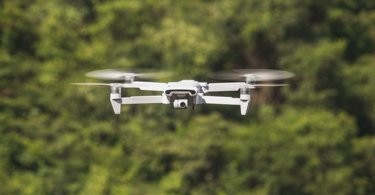 The past few days, drone-based surveillance was tested in the forest region contiguous with Kambamala. Representational image: Canva