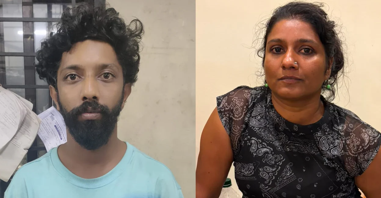 Couple arrested with 94g MDMA in Kochi; woman smuggled drugs from Bengaluru in menstrual cup