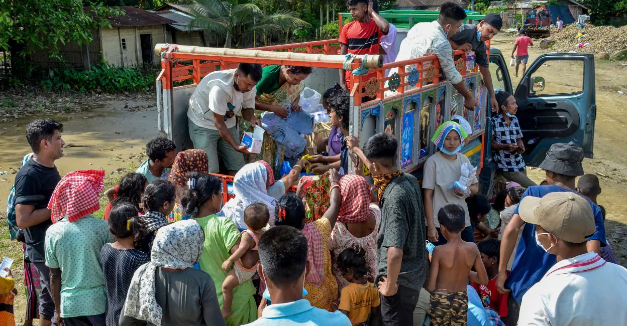 Assam flood toll rises to 98, over 1.55 lakh people affected across 13 districts | Onmanorama | India News