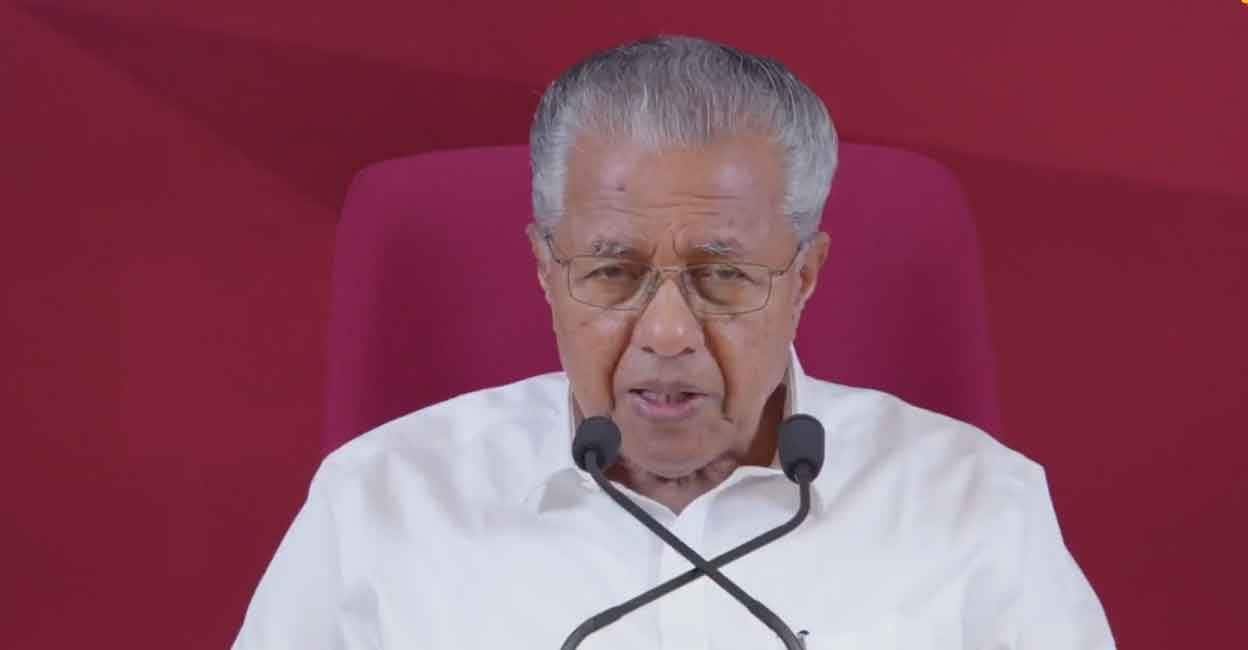 Kerala's Leader of the Opposition Pinarayi Vijayan. Photo: Screengrab/Facebook