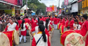 Pune’s Nashik Dhol troupe sparks ‘Saffronisation’ row in Thripunithura Athachamayam | Kerala News | ACTPnews