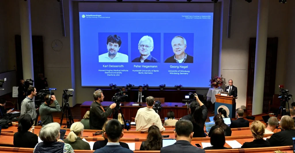 US, German scientists win Nobel medicine prize for discovery that lets light control brain cells | Nobel Prize News and Updates | ACTPnews